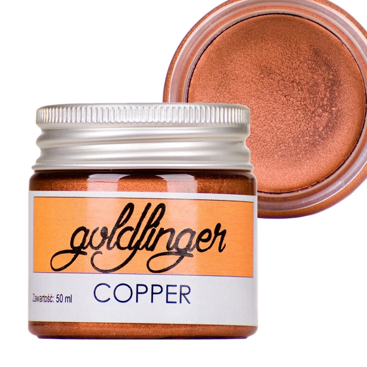 Goldfinger pasta pozłotnicza miedziana