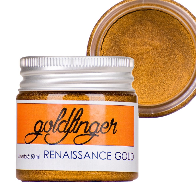 Goldfinger pasta pozłotnicza renesansowe złoto